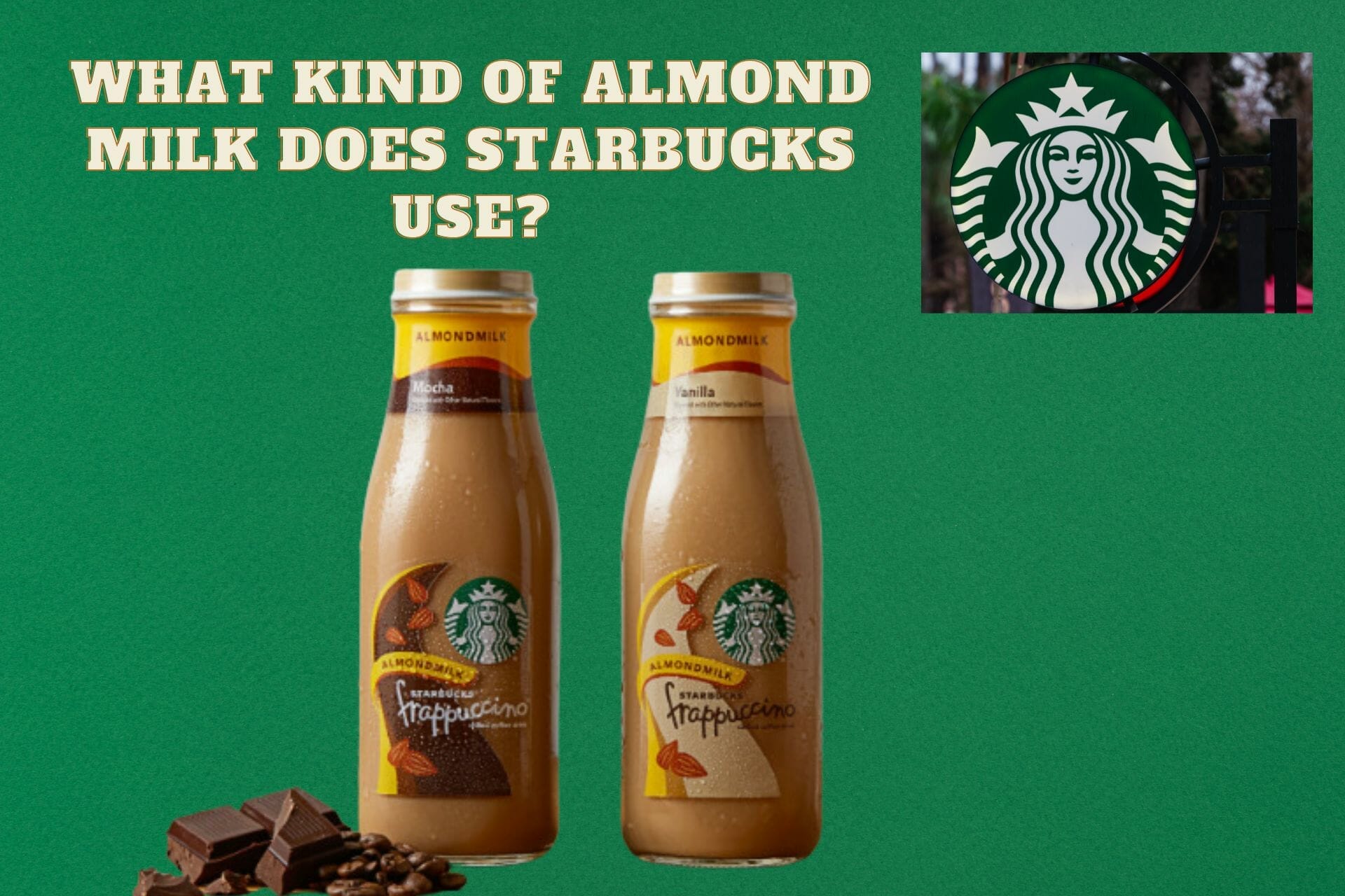 What kind of Almond milk does starbucks use