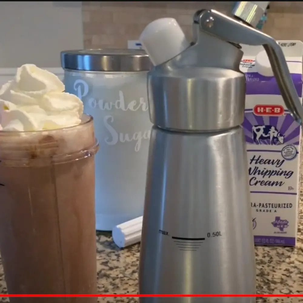 Starbucks Whipped Cream Recipe ingredients